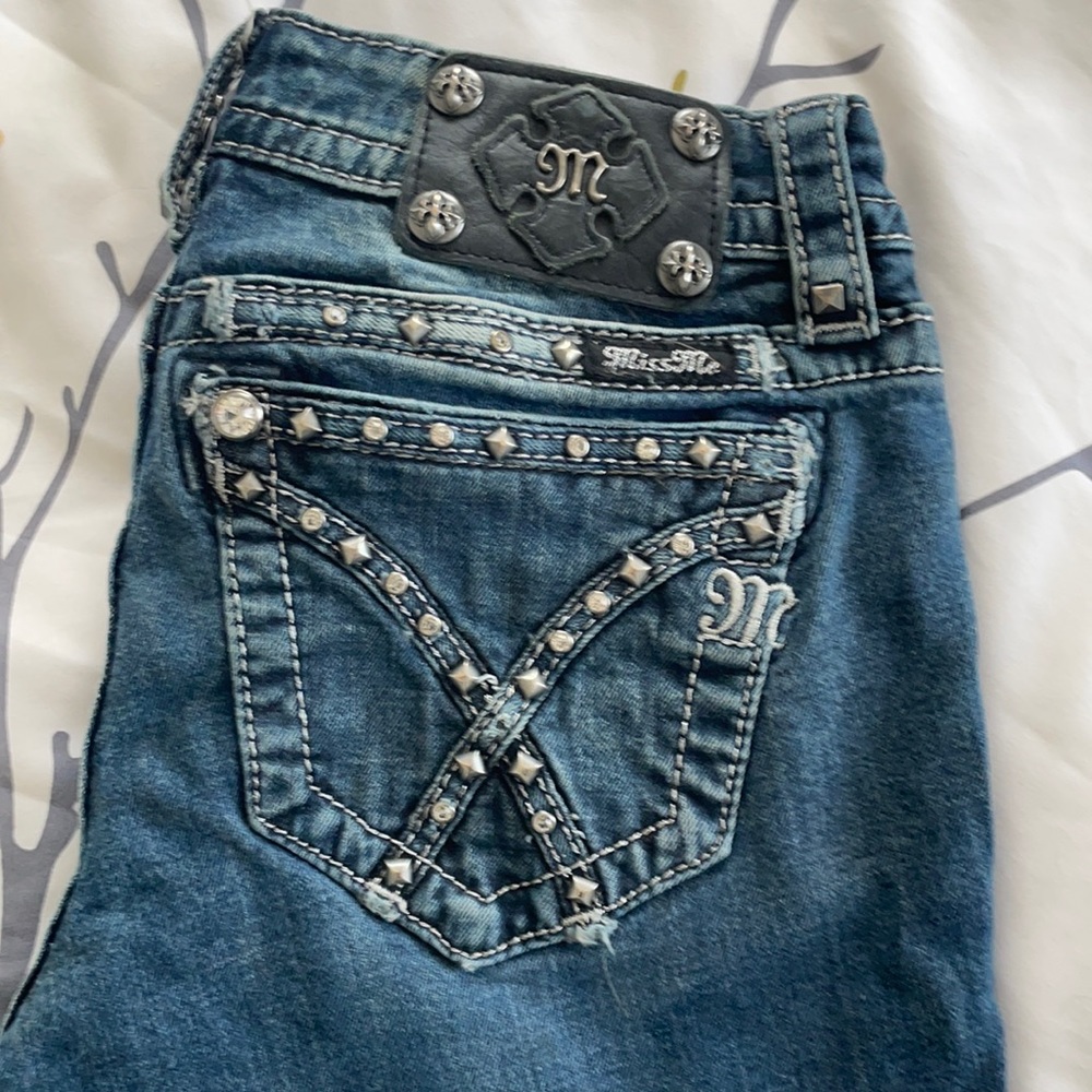 Miss Me jeans. Signature skinny 26. 29 inseam